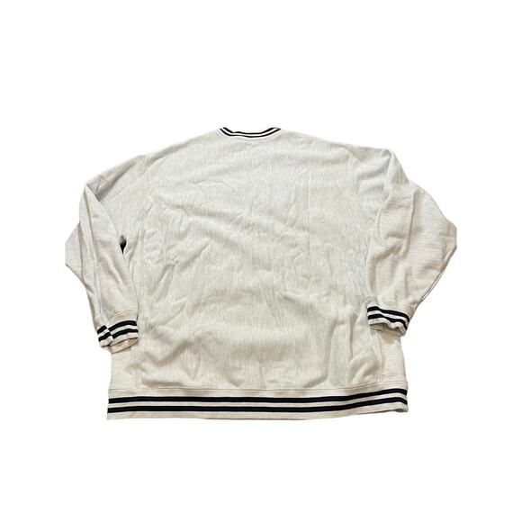 Champion Reverse‎ Weave Carolina UNC Tarheels Gray Sweatshirt Crew Size 2XL - Picture 6 of 8